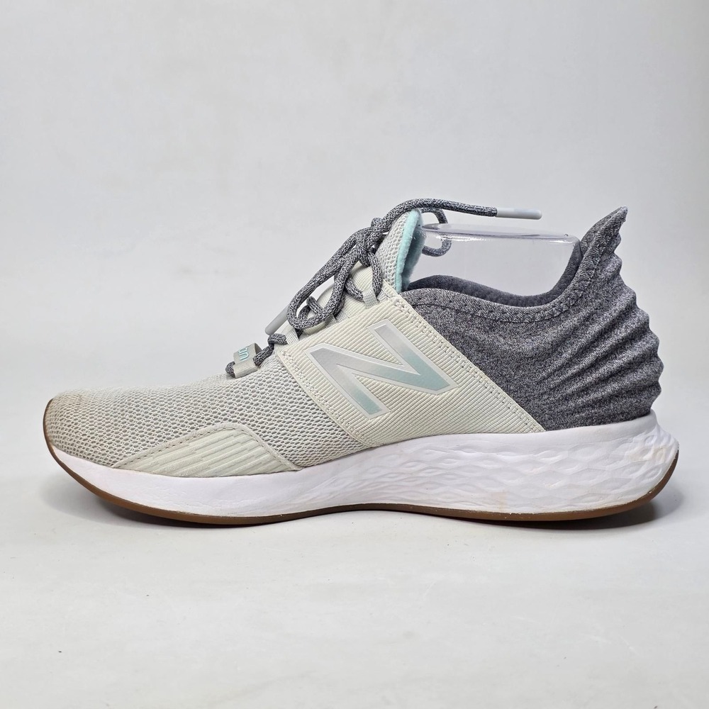 New Balance Fresh Foam Roav Sneakers Men's 8 Women's 9.5 Gray Teal Running Shoes - Picture 6 of 12